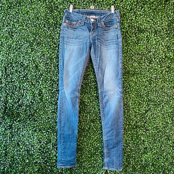 True Religion low rise skinny jeans - Picture 1 of 7